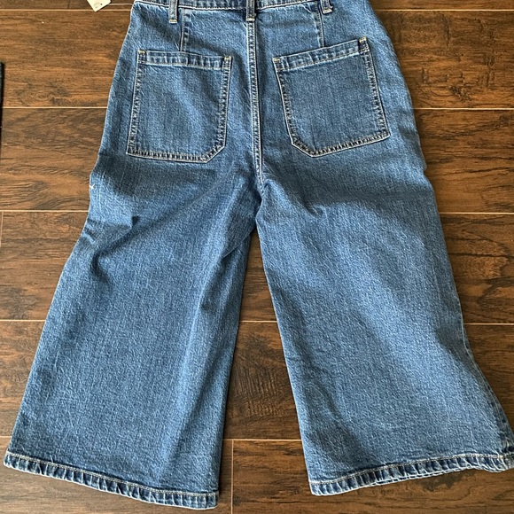 Anthropologie • Maeve Ultra High-Rise Denim Culottes - Picture 8 of 9